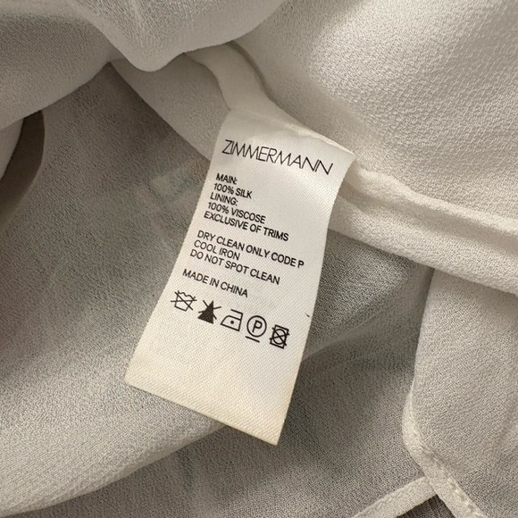 Zimmermann Silk Midi Neutral Halter Sun Dress, Like New 0 - Picture 6 of 7